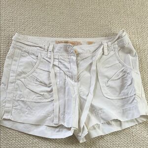 J. Crew women’s white chino shorts